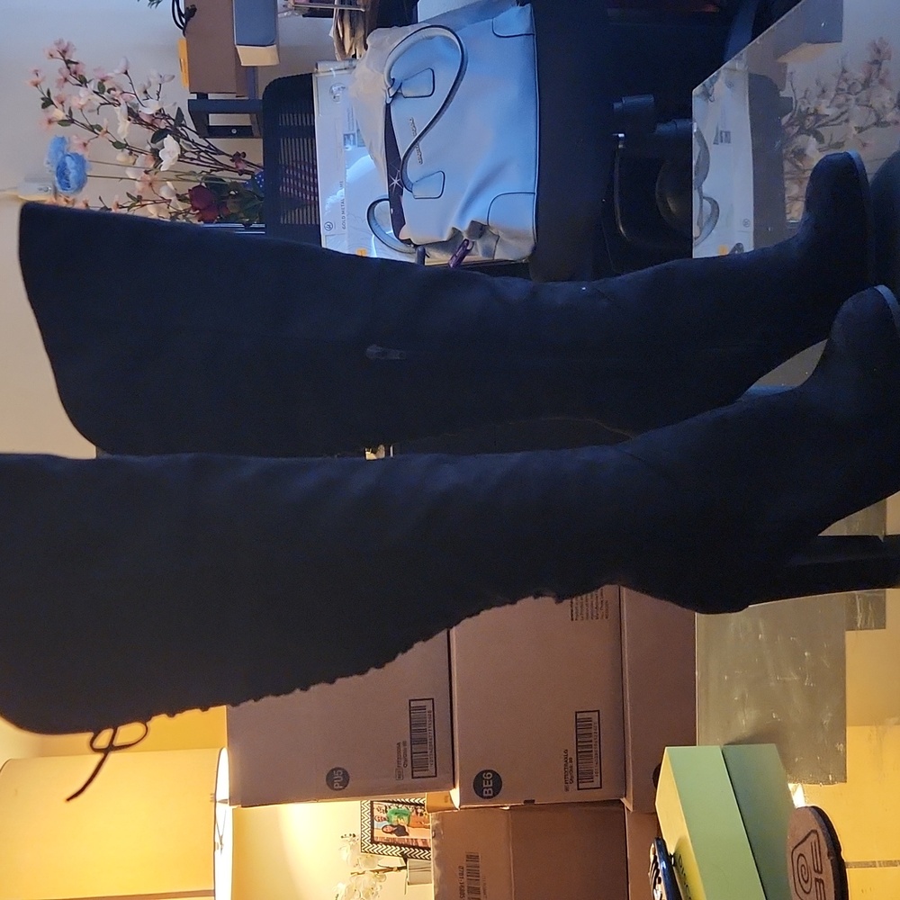 Over the knee Black Boots